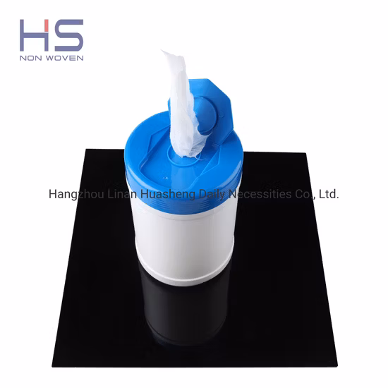 Disposable Household Adult Gym Cleaning Nonwoven Dry Wipes in Canister