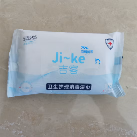 세척 및 소독용 FDA 및 EPA 승인 일회용 소독 물티슈/살균 물티슈/핸드&체육 물티슈/IPA 물티슈/알로콜 물티슈/항균 물티슈